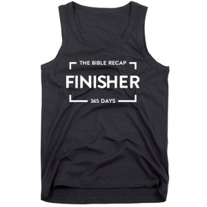 The Bible Recap Finisher 365 Days Tank Top