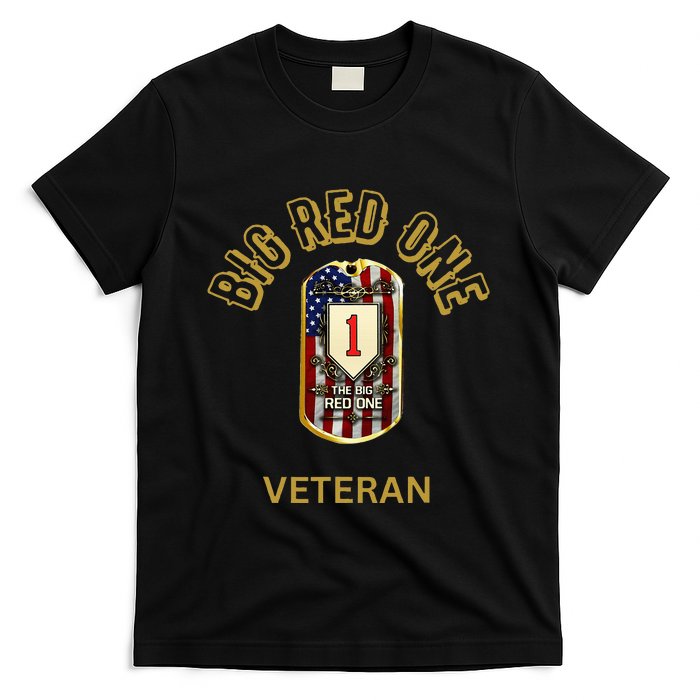 The Big Red One 1st Infantry Division Of The Us T-Shirt