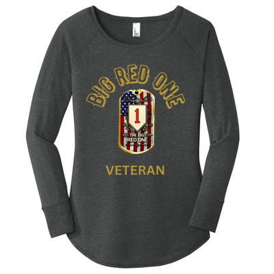 The Big Red One 1st Infantry Division Of The Us Women's Perfect Tri Tunic Long Sleeve Shirt