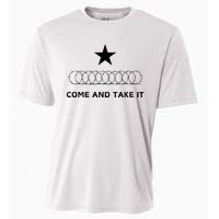 Texas Border Razorwire Come And Take It Cooling Performance Crew T-Shirt