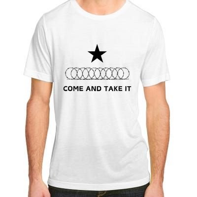 Texas Border Razorwire Come And Take It Adult ChromaSoft Performance T-Shirt