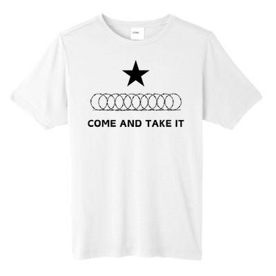 Texas Border Razorwire Come And Take It Tall Fusion ChromaSoft Performance T-Shirt