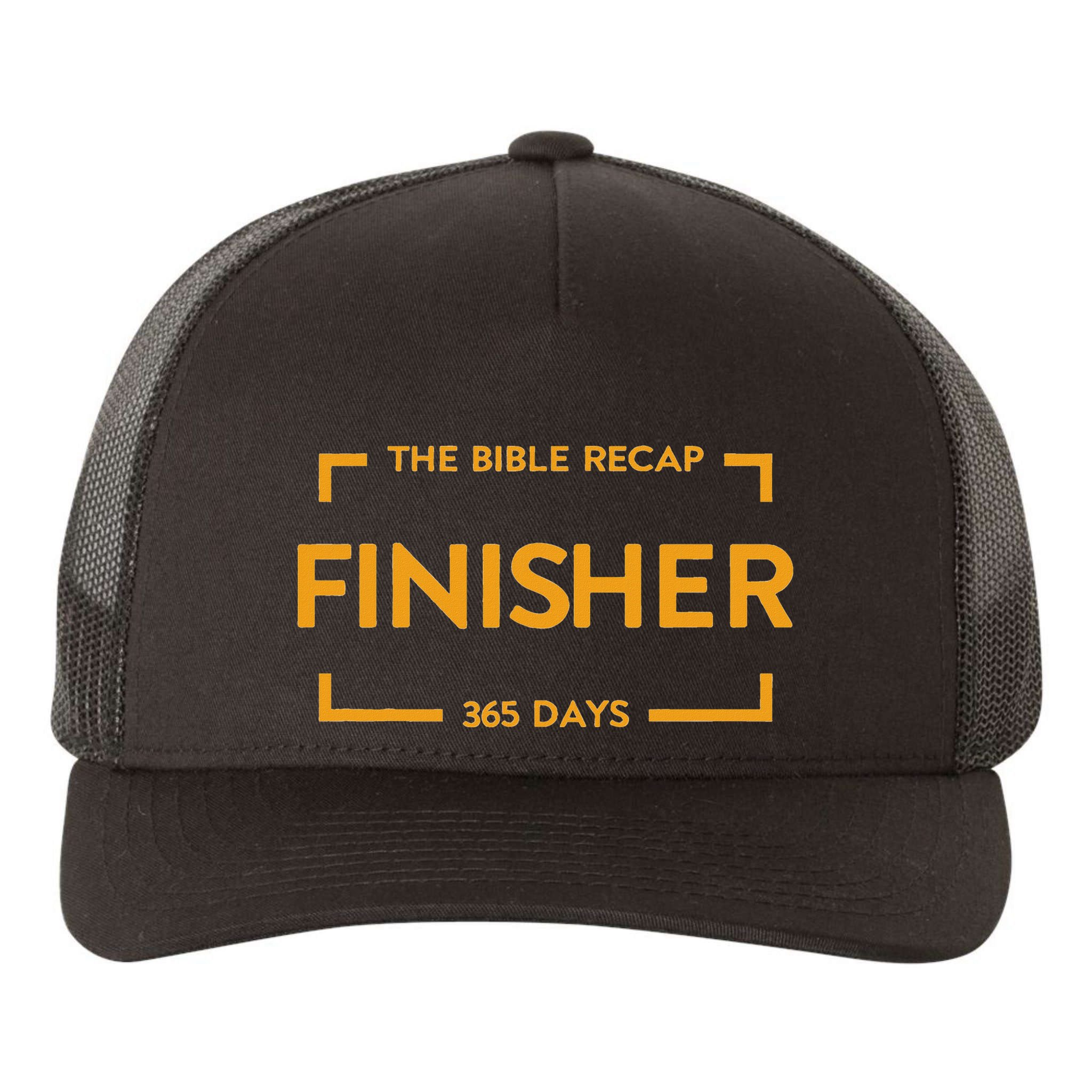 The Bible Recap Finisher 365 Days Yupoong Adult 5-Panel Trucker Hat