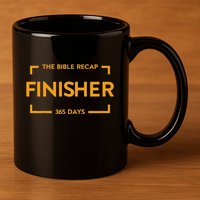 The Bible Recap Finisher 365 Days 11oz C Handle Ceramic Mug