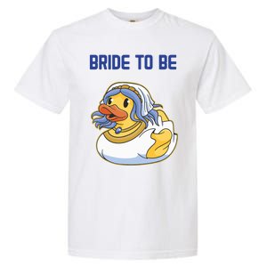 Team Bride Rubber Duck Party Wo's Hen Party Garment-Dyed Heavyweight T-Shirt