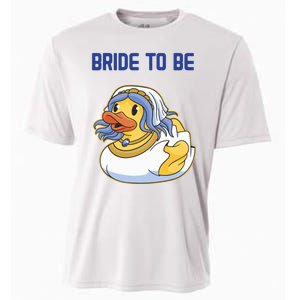 Team Bride Rubber Duck Party Wo's Hen Party Cooling Performance Crew T-Shirt