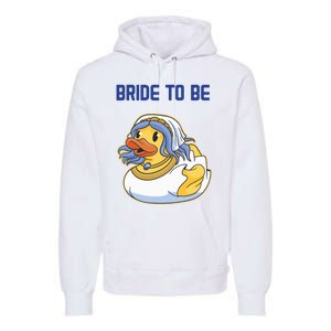 Team Bride Rubber Duck Party Wo's Hen Party Premium Hoodie