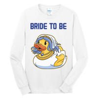 Team Bride Rubber Duck Party Wo's Hen Party Tall Long Sleeve T-Shirt