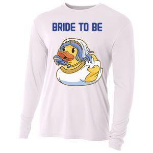 Team Bride Rubber Duck Party Wo's Hen Party Cooling Performance Long Sleeve Crew