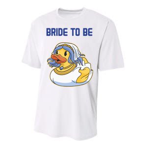 Team Bride Rubber Duck Party Wo's Hen Party Performance Sprint T-Shirt