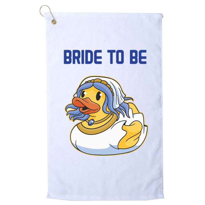 Team Bride Rubber Duck Party Wo's Hen Party Platinum Collection Golf Towel