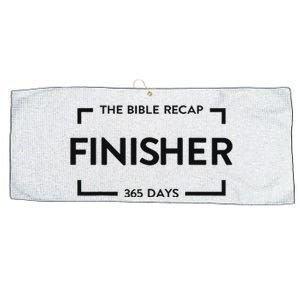 The Bible Recap Finisher 365 Days Large Microfiber Waffle Golf Towel