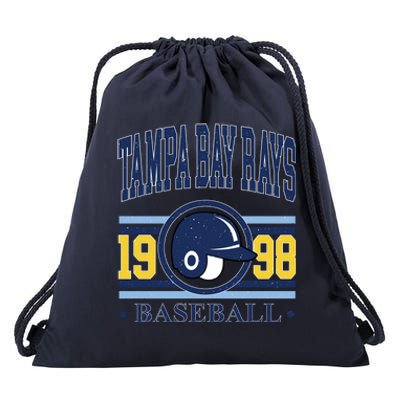 Tampa Bay Rays Baseball Team Supporter Drawstring Bag