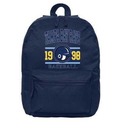 Tampa Bay Rays Baseball Team Supporter 16 in Basic Backpack