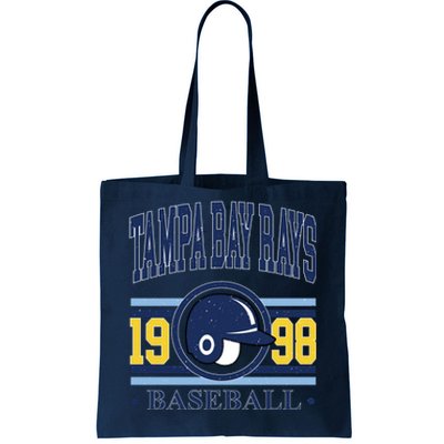 Tampa Bay Rays Baseball Team Supporter Tote Bag