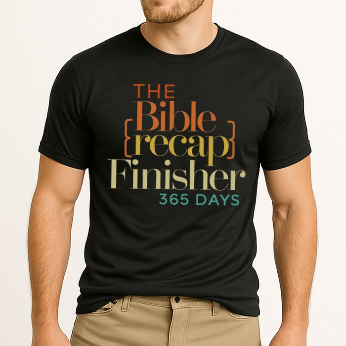 The Bible Recap Finisher 365 Days Cooling Performance Crew T-Shirt
