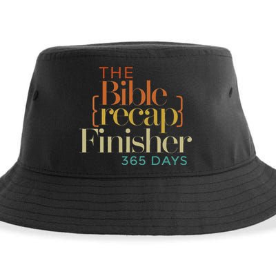 The Bible Recap Finisher 365 Days Sustainable Bucket Hat