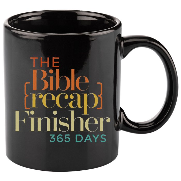 The Bible Recap Finisher 365 Days 11oz C Handle Ceramic Mug