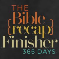 The Bible Recap Finisher 365 Days 25L Jumbo Tote