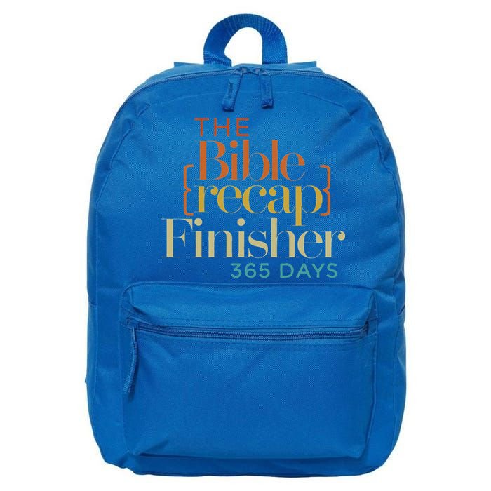 The Bible Recap Finisher 365 Days 16 in Basic Backpack