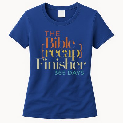 The Bible Recap Finisher 365 Days Womens T-Shirt