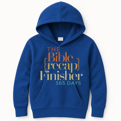 The Bible Recap Finisher 365 Days Kids Hoodie
