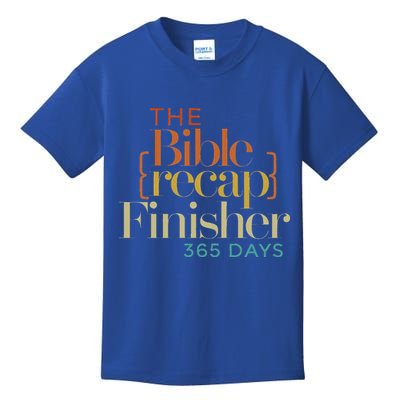 The Bible Recap Finisher 365 Days Kids T-Shirt