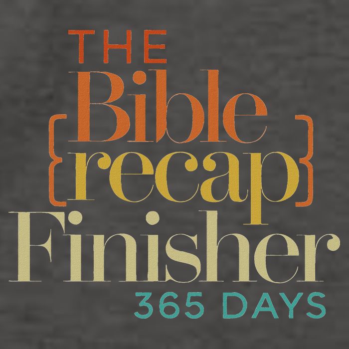 The Bible Recap Finisher 365 Days Vector Backpack