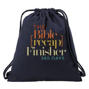 The Bible Recap Finisher 365 Days Drawstring Bag