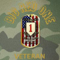 The Big Red One 1st Infantry Division Of The Us Legacy Tie Dye Trucker Hat