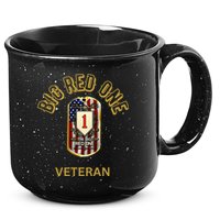 The Big Red One 1st Infantry Division Of The Us 15oz Campfire Ceramic Mug