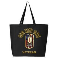 The Big Red One 1st Infantry Division Of The Us 25L Jumbo Tote