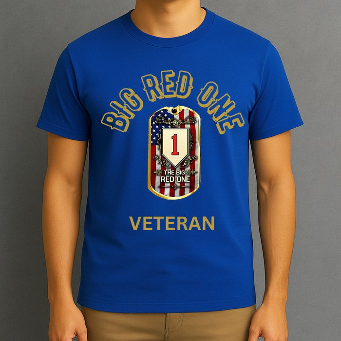 The Big Red One 1st Infantry Division Of The Us T-Shirt