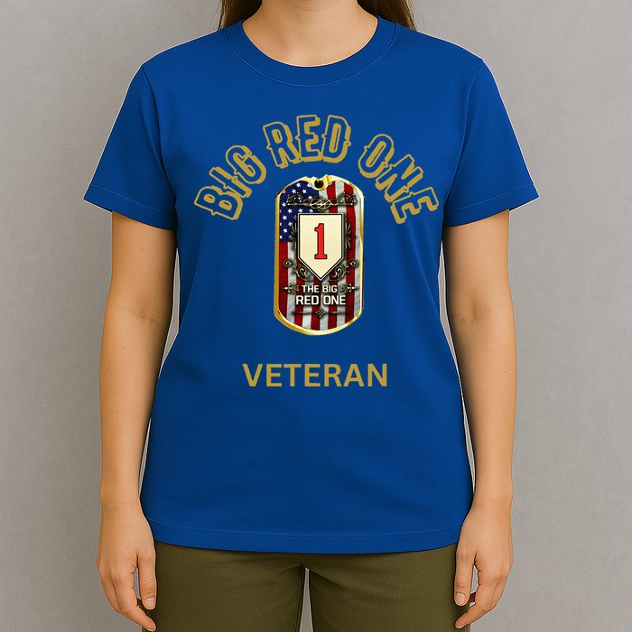 The Big Red One 1st Infantry Division Of The Us T-Shirt