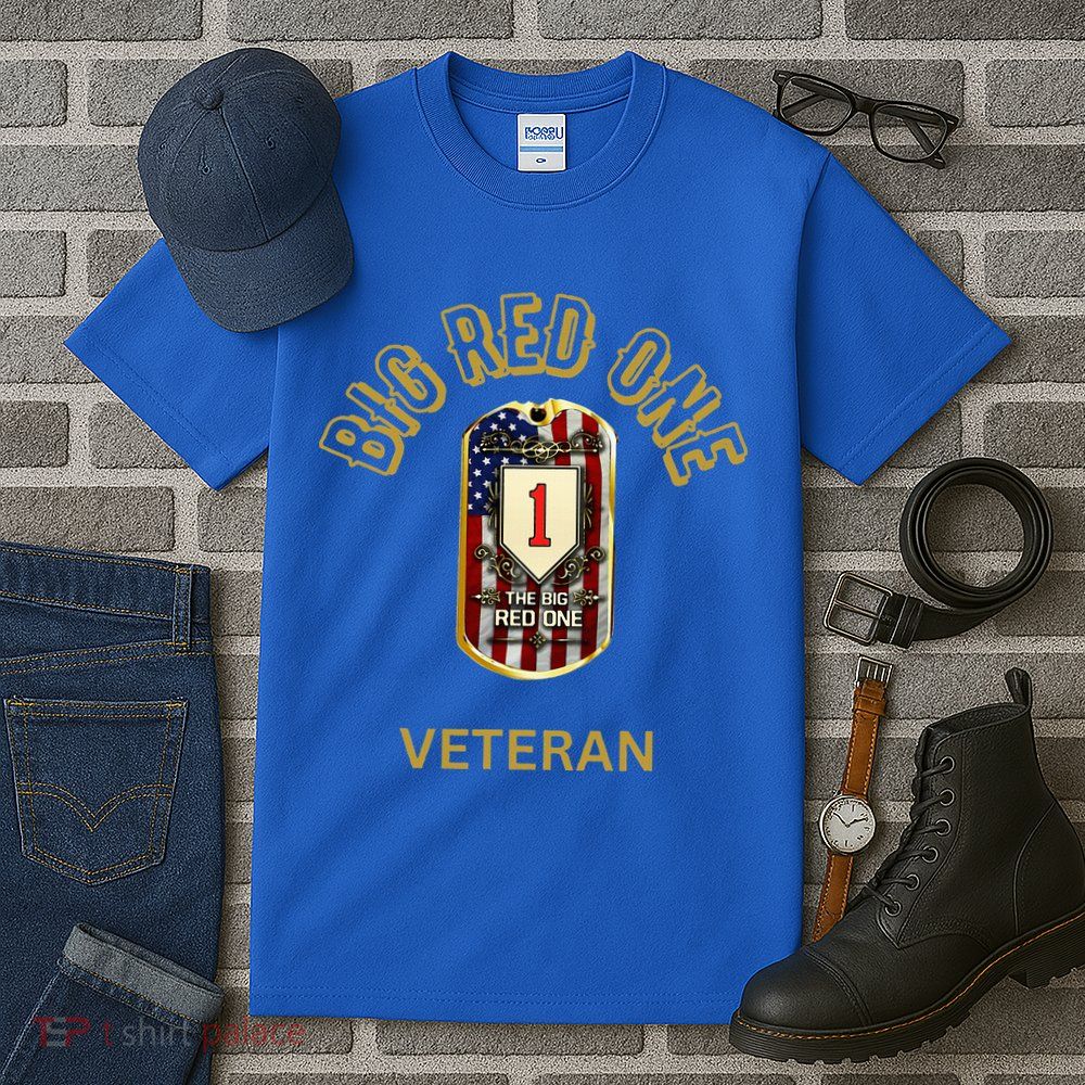 The Big Red One 1st Infantry Division Of The Us Tall T-Shirt