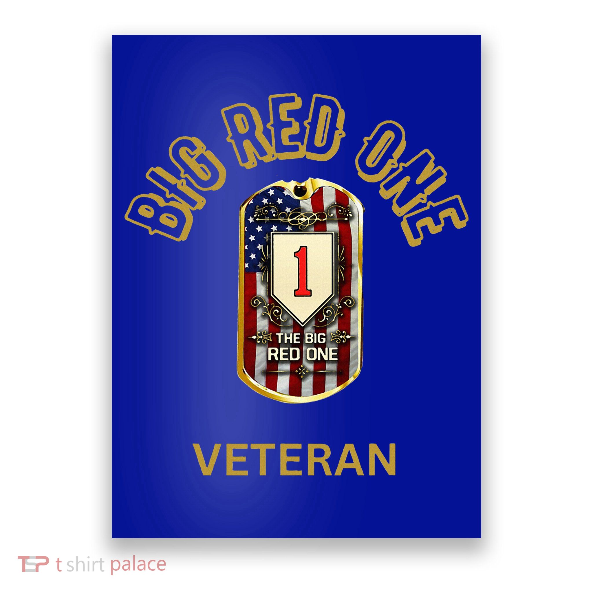 The Big Red One 1st Infantry Division Of The Us Poster
