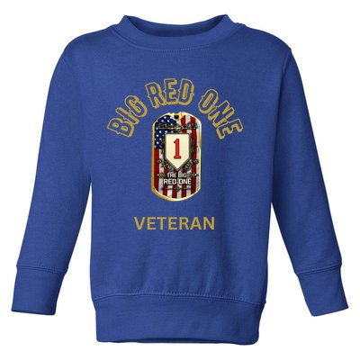 The Big Red One 1st Infantry Division Of The Us Toddler Sweatshirt