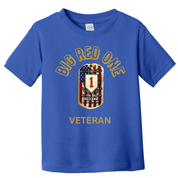 The Big Red One 1st Infantry Division Of The Us Toddler T-Shirt