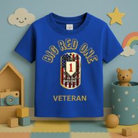The Big Red One 1st Infantry Division Of The Us Toddler T-Shirt