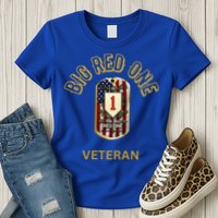 The Big Red One 1st Infantry Division Of The Us Womens T-Shirt