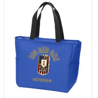 The Big Red One 1st Infantry Division Of The Us Zip Tote Bag