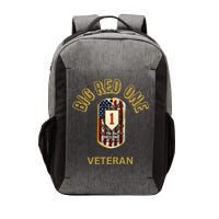 The Big Red One 1st Infantry Division Of The Us Vector Backpack