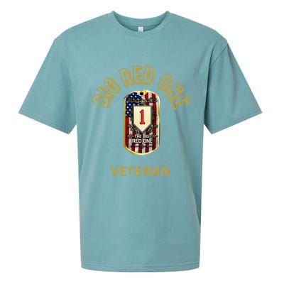 The Big Red One 1st Infantry Division Of The Us Sueded Cloud Jersey T-Shirt