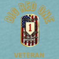 The Big Red One 1st Infantry Division Of The Us Sueded Cloud Jersey T-Shirt