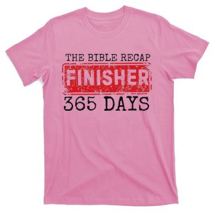 The Bible Recap Finisher 365 Days With Jesus Christian T-Shirt