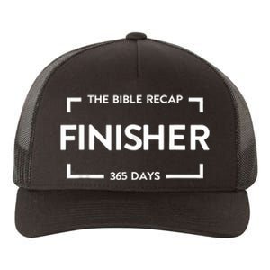 The Bible Recap Finisher 365 Days Funny Humour Quote Yupoong Adult 5-Panel Trucker Hat