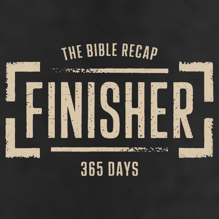The Bible Recap Finisher 365 Days 7 Panel Mesh Trucker Snapback Hat