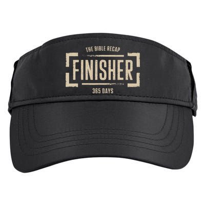 The Bible Recap Finisher 365 Days Adult Drive Performance Visor