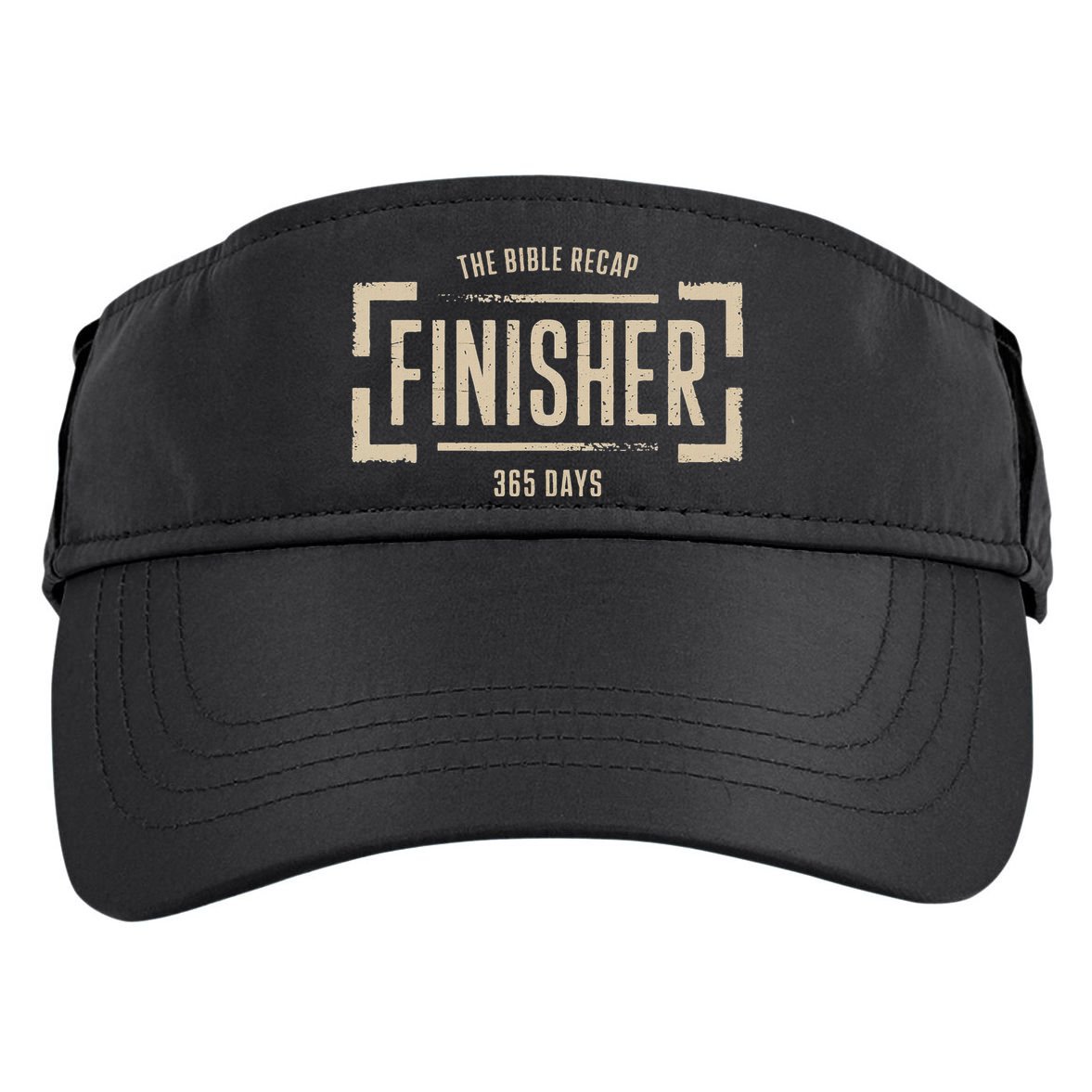 The Bible Recap Finisher 365 Days Adult Drive Performance Visor