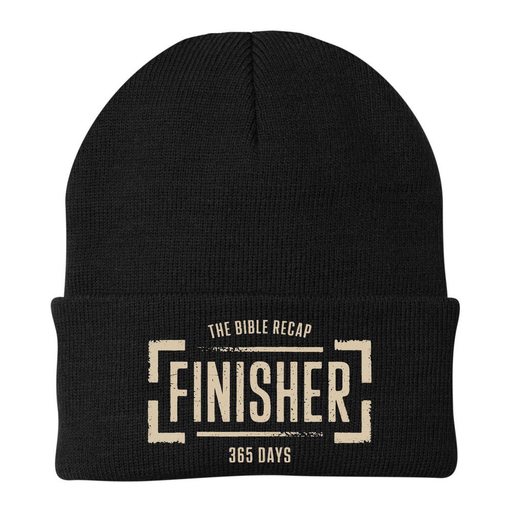 The Bible Recap Finisher 365 Days Beanie